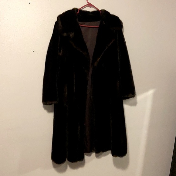 Tissavel of France Jackets & Blazers - Tissavel of France Vintage Faux Fur Coat